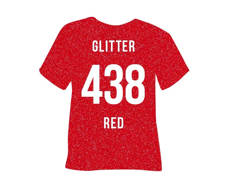 POLI-FLEX IMAGE 438 GLITTER RED