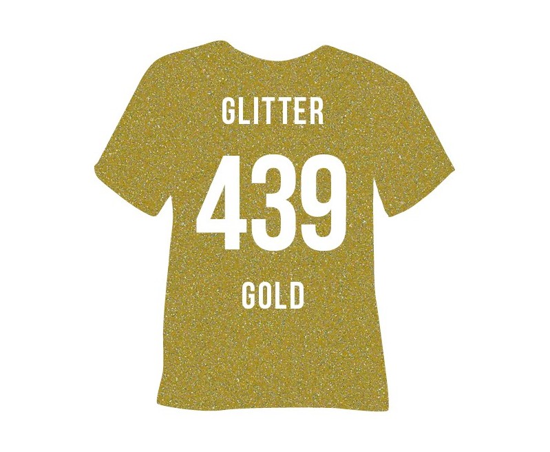 POLI-FLEX IMAGE 439 GLITTER GOLD