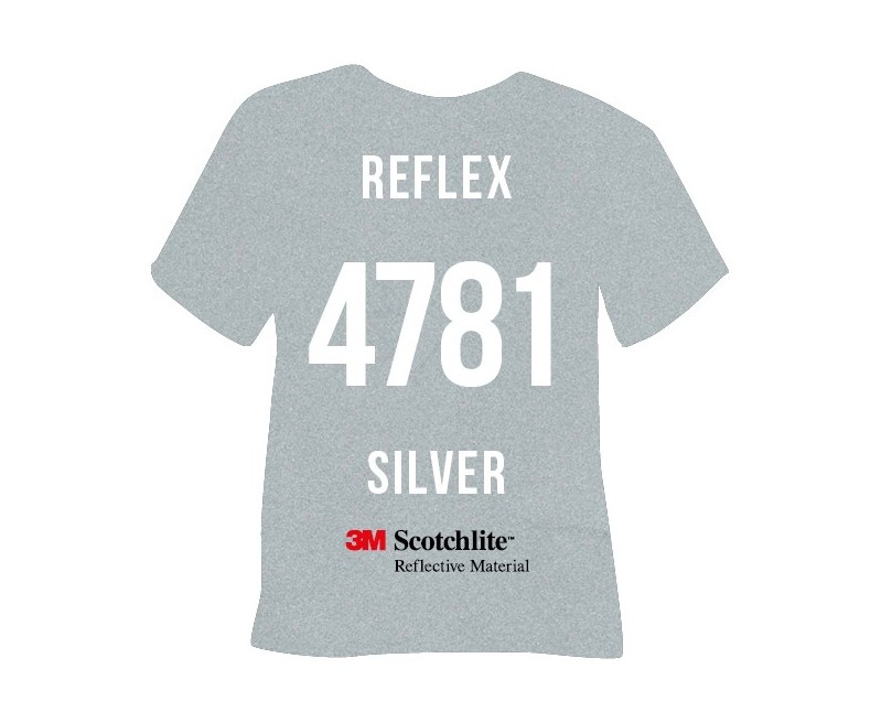POLI-FLEX REFLEX 4781 SILVER 3M