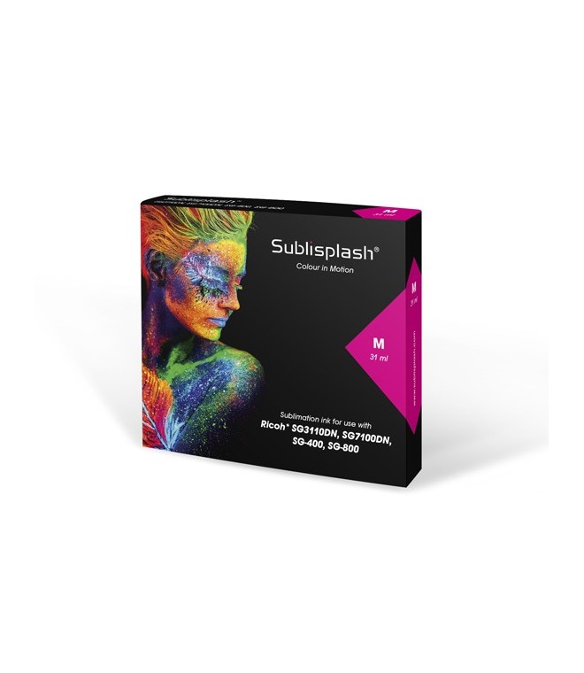 CARTUCHO SUBLISPLASH PARA RICOH SG 3110 MAGENTA...