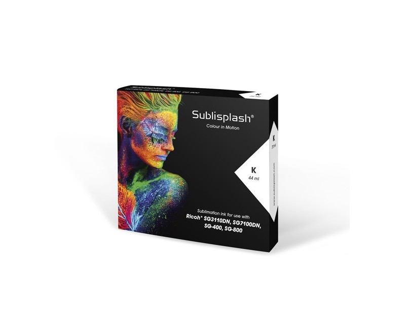 CARTUCHO SUBLISPLASH PARA RICOH SG 3110 BLACK 44 ml.