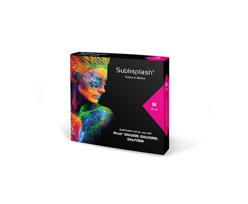 CARTUCHO SUBLISPLASH PARA RICOH GXe3300N MAGENTA 31 ml.