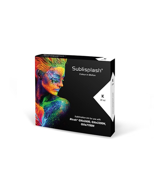 CARTUCHO SUBLISPLASH PARA RICOH GXe3300N BLACK...