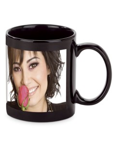 TAZAS NORA NEGRA RECUADRO BLANCO