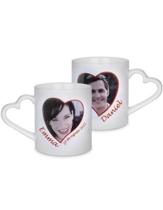 TAZAS "LOVE" DOBLE