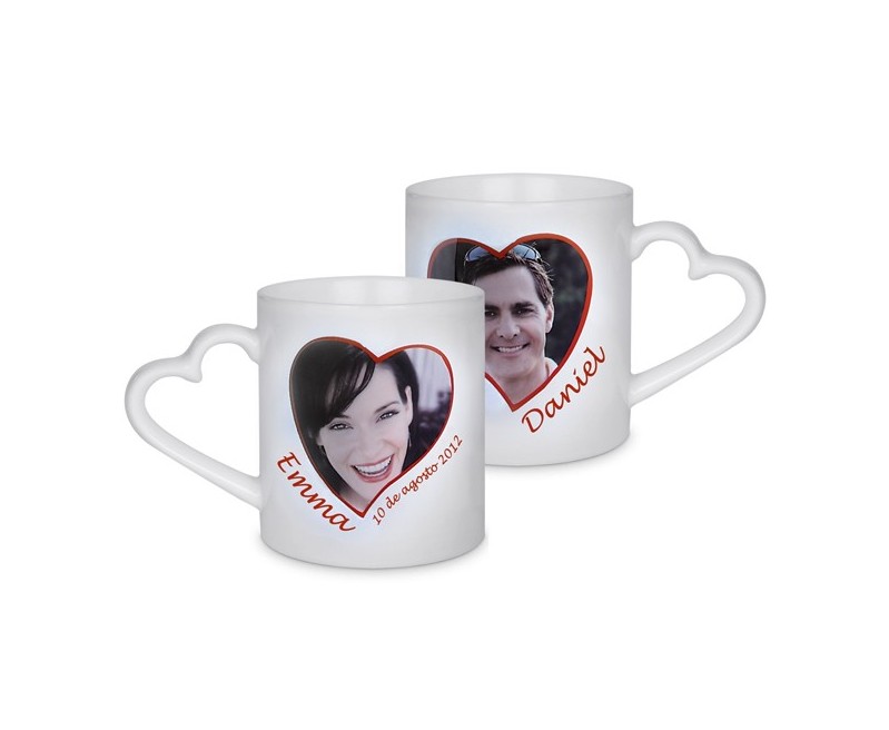 TAZAS "LOVE" DOBLE