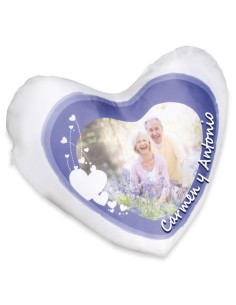 FUNDAS DE COJÍN CON FORMA DE CORAZÓN
