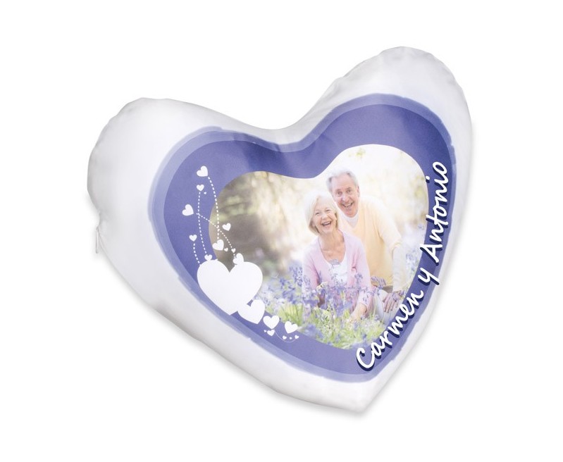 FUNDAS DE COJÍN CON FORMA DE CORAZÓN