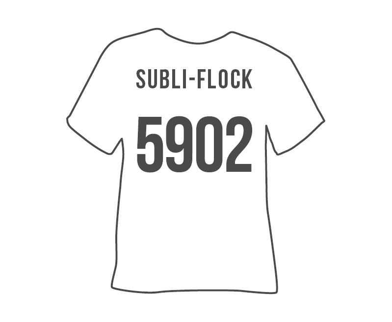 POLI-TAPE PRINTABLE SUBLI-FLOCK 5902 A4