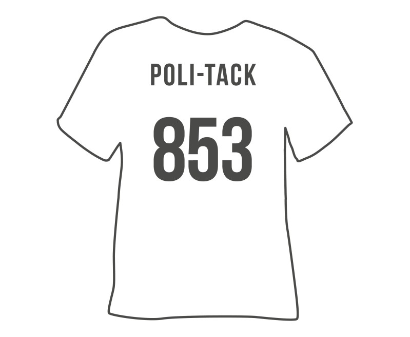 POLI-TACK 853 - 0,50 x 25. Baja adherencia.