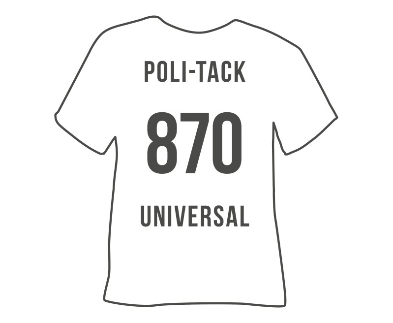 POLI-TACK 870 - 0,50 x 25. Media adherencia