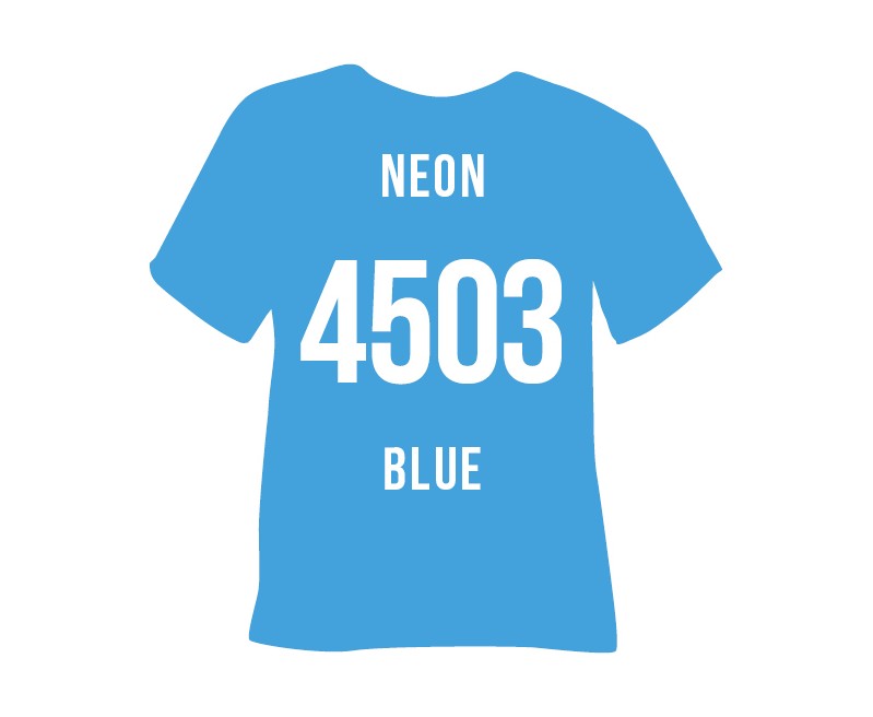 POLI-FLEX BLOCKOUT 4503  NEON BLUE