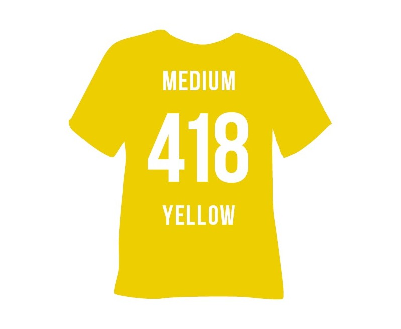 POLI-FLEX PREMIUM 418 MEDIUM YELLOW