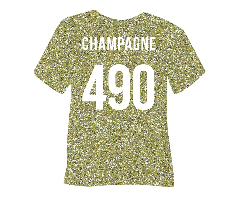 POLI-FLEX PEARL GLITTER 490 CHAMPAGNE